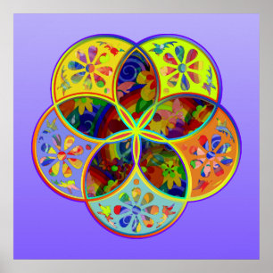 Venus Flower of Love fineART Flower Power Poster