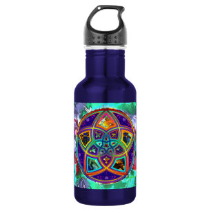 Venus Flower of Love fineART Flower Power / Square 532 Ml Water Bottle