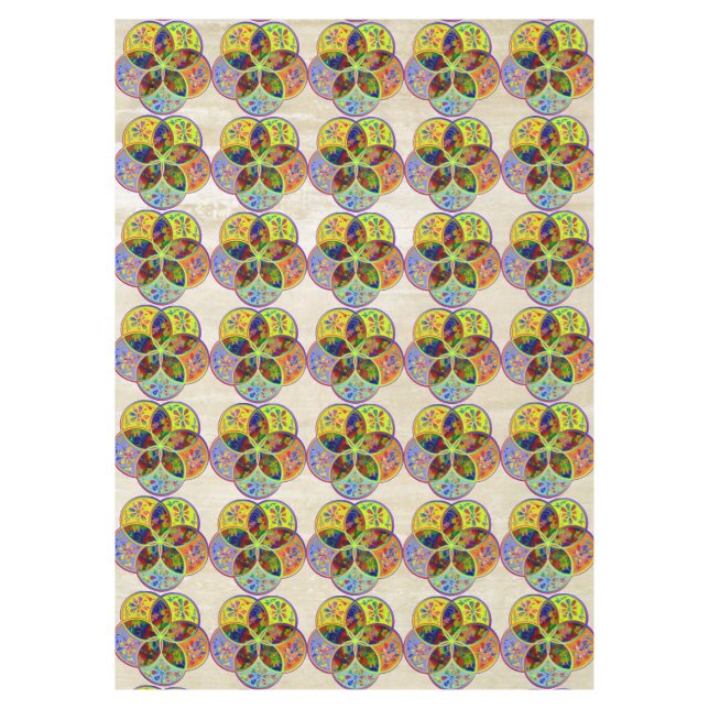 Venus Flower of Love fineART FLOWER POWER Tablecloth (Front)