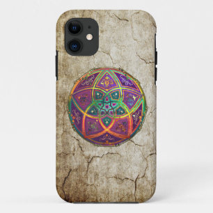 Venus Flower of Love fineART Oriental Antique Gold iPhone 11 Case