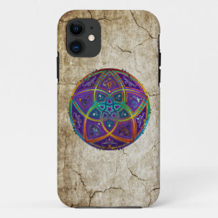 Venus Flower of Love fineART Oriental Antique lila iPhone 11 Case