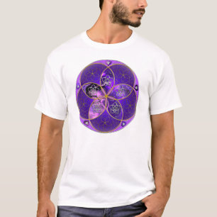 Venus Flower of Love fineART violet pink T-Shirt