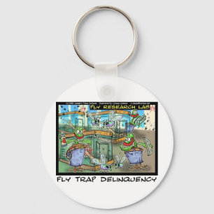 Venus Fly Trap Deliquency Funny Rick London Gifts Keychain