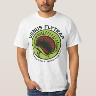 Venus Flytrap Carnivorous Plant Icon T-Shirt