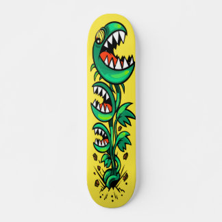 Venus Flytrap Monster – Green Carnivorous plant Skateboard