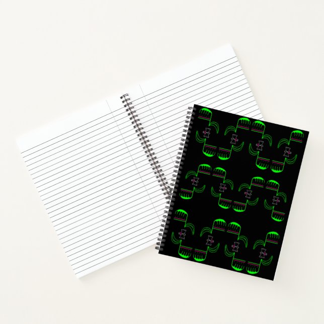 Vénus Flytrap Motif Carnet spiral (Intérieur)