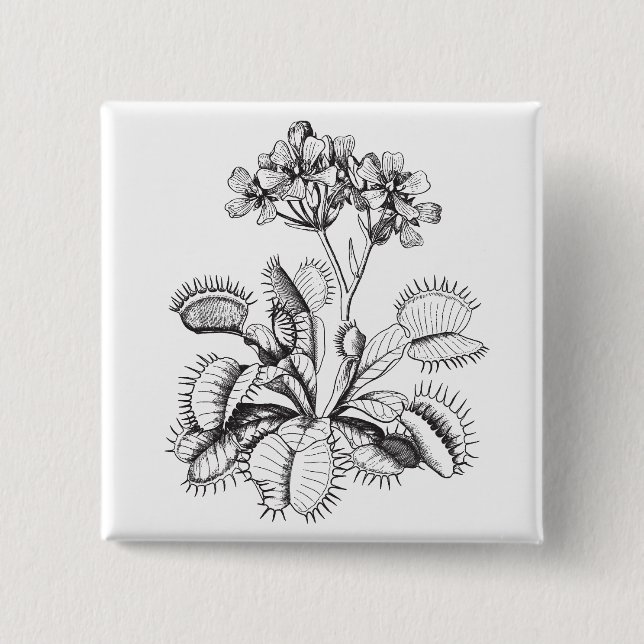 Venus Flytrap Pin (Front)