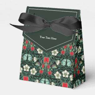 Venus Flytrap Victorian Botanical Custom Tent Favor Box