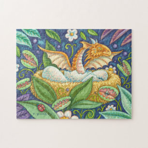 Venus Flytraps and Hatching Dragon PUZZLE