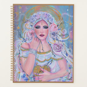 Venus goddess of love roses by Renee Planner