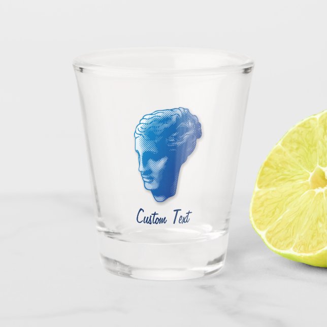Venus Head Shot Glass (Front)