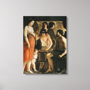 Venus in Vulcan's Forge, 1641 Canvas Print