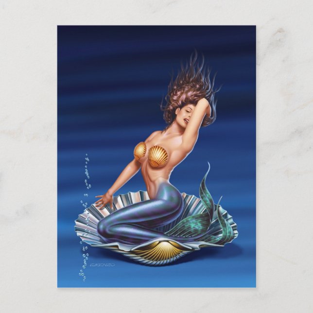 "Venus Is Back" Postcard (Front)