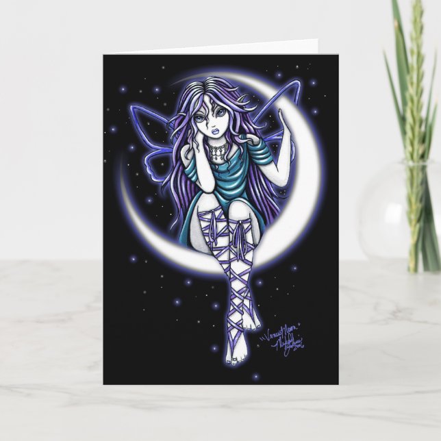 "Venus Moon" Greeting Card (Front)