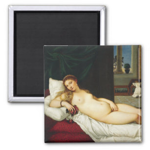 Venus of Urbino by Titian Magnet