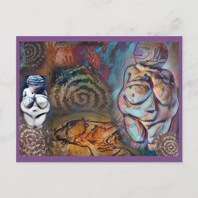 Venus of Willendorf Postcard (Front)