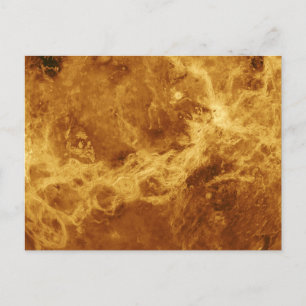 Venus Planet Photo Postcard