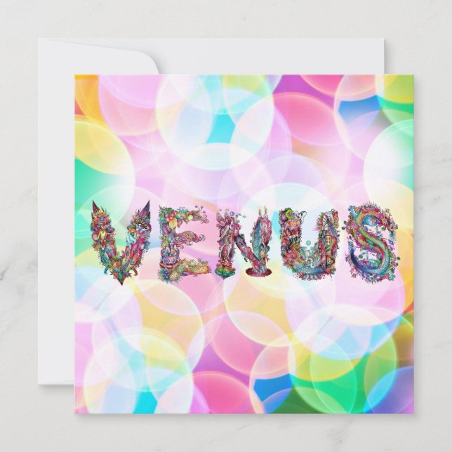 Venus Save The Date (Front)