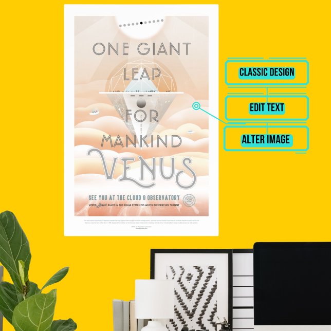 Venus - Space Tourism Poster (Please enjoy our design and see the others in the collection.)