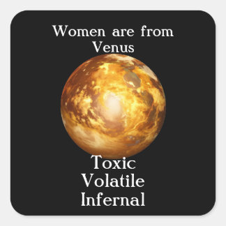Venus Square Sticker