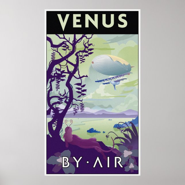 Venus travel poster (Front)