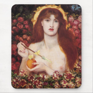Venus Verticordia (by Dante Gabriel Rossetti) Mouse Pad