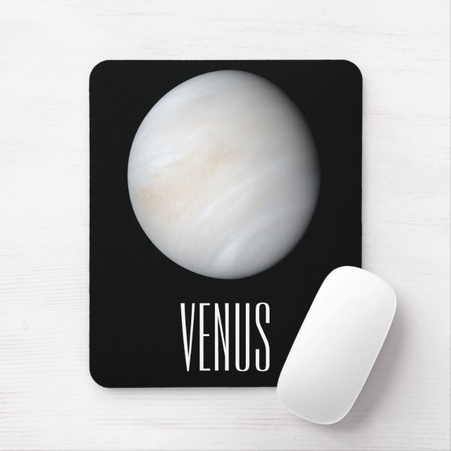 Venus with clouds mouse pad (With Mouse)