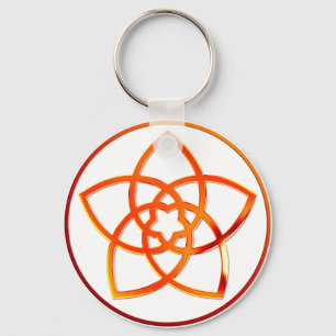 Venusblume / Venus Flower RED Keychain