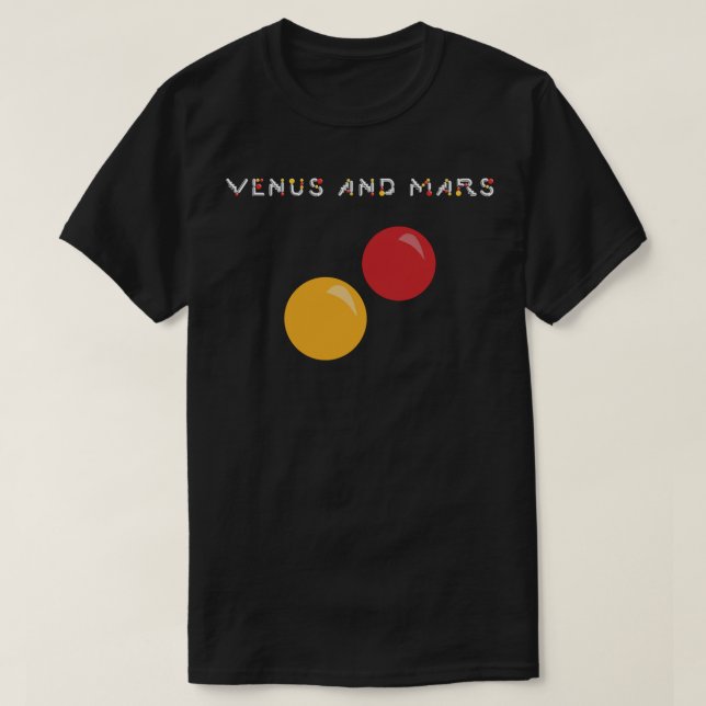 Venuss and Mars - Album Cover T-Shirt (Design Front)