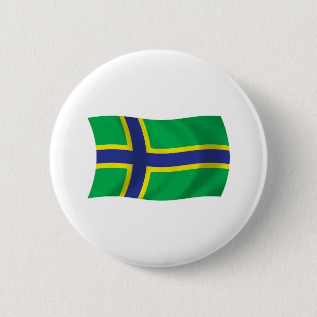 Vepsians Flag Button (Front)