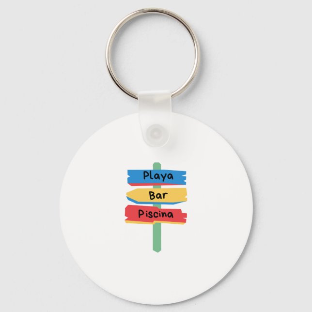 Verano Lake Keychain (Front)