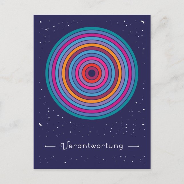 Verantwortung Postcard (Front)