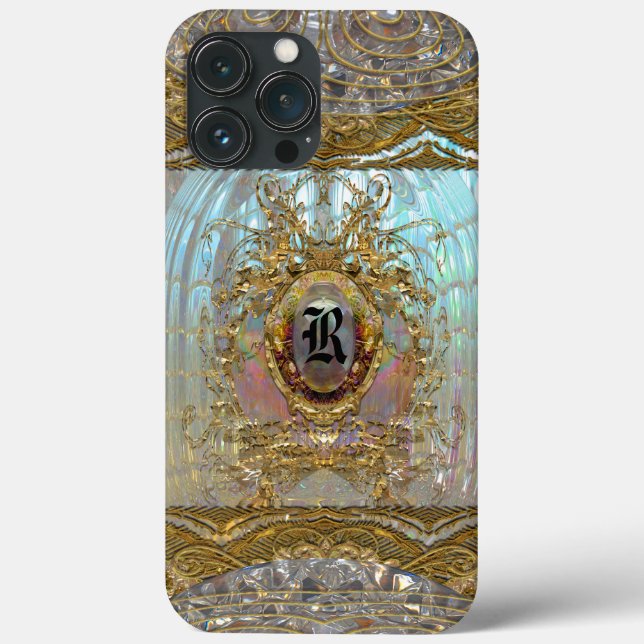 Veraspeece    Merci Baroque Monogram  Case-Mate iPhone Case (Back)