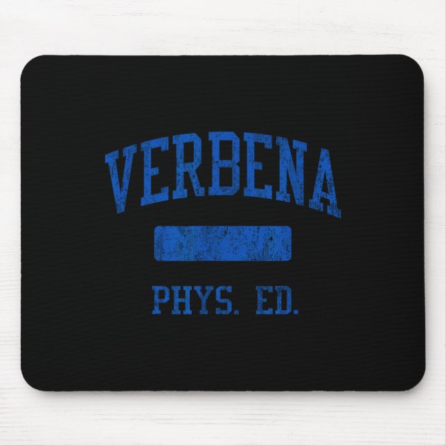 Verbena High School Hs Verbena Al Phys Ed  Mouse Pad (Front)