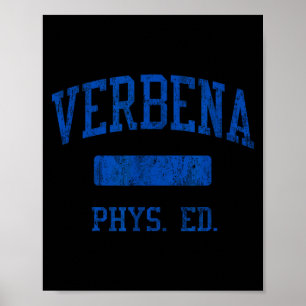 Verbena High School Hs Verbena Al Phys Ed  Poster