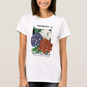 Verbena Seed Packet Label T-Shirt