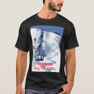 Verbier Mont Fort 3330m Switzerland T-Shirt