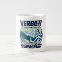 Verbier Switzerland Snowboard Travel logo
