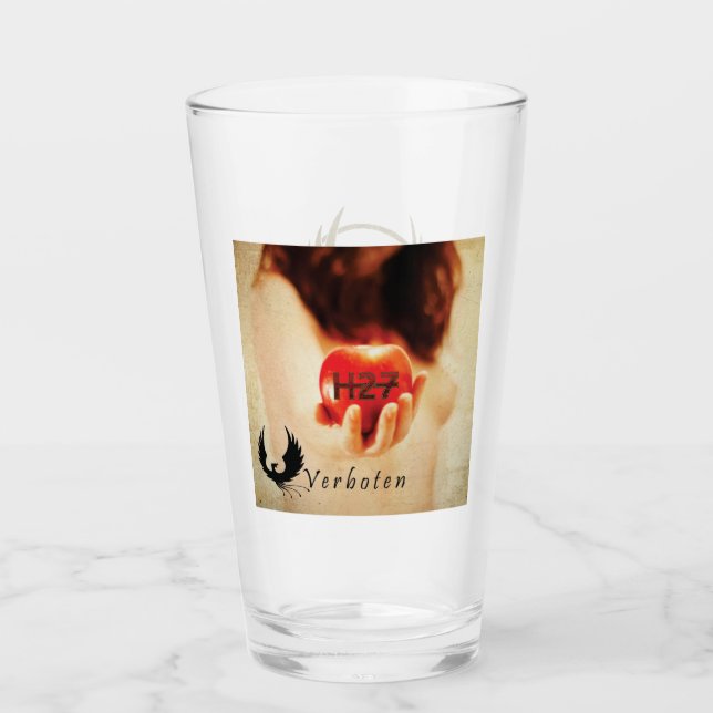 Verboten Glass Tumbler (Front)