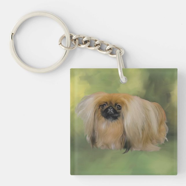 Verdant Beauty Keychain (Front)