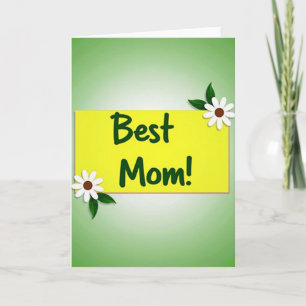 Verdant Best Mom Card