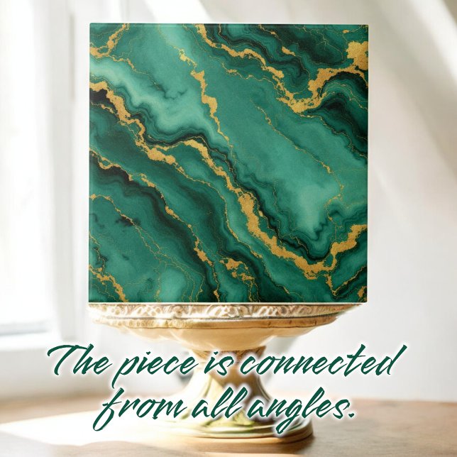 Verdant Luxe Marble Tile (Creator Uploaded)