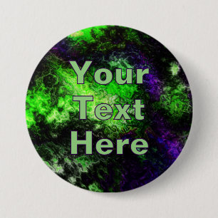 Verdant Purple 3 Inch Round Button