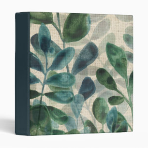 Verdant Sophistication - Tropical Leaves Binder