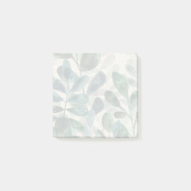 Verdant Sophistication - Tropical Leaves Post-it Notes (Front)