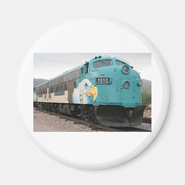 Verde Canyon locomotive, Arizona, USA Magnet (Front)