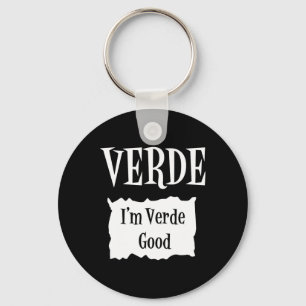 Verde - Hot Packet Halloween Taco Costume 1 Keychain
