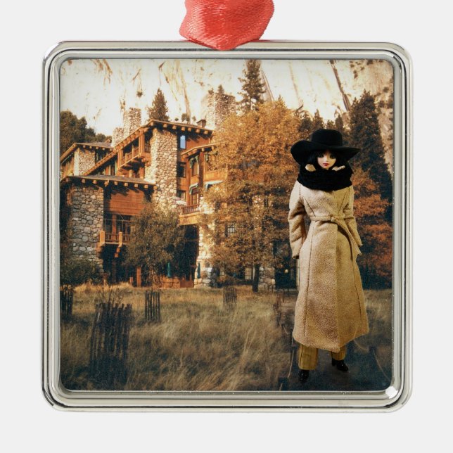 Verdi at the Ahwahnee Hotel, Yosemite Metal Ornament (Front)