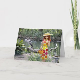 Verdi, Pelicans at the Houston Zoo Card