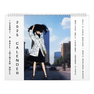 Verdi's 2025 Calendar: A Ball-Jointed Doll  Calendar